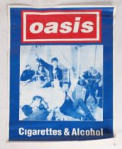 Oasis Cigarettes & Alcohol poster