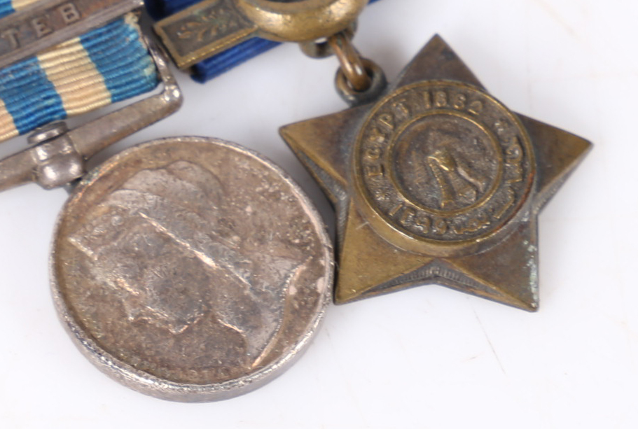 Miniature pair, Egypt Medal 1882-89 with clasp 'El teb', Khedives star 1882, swing mounted as - Image 2 of 2