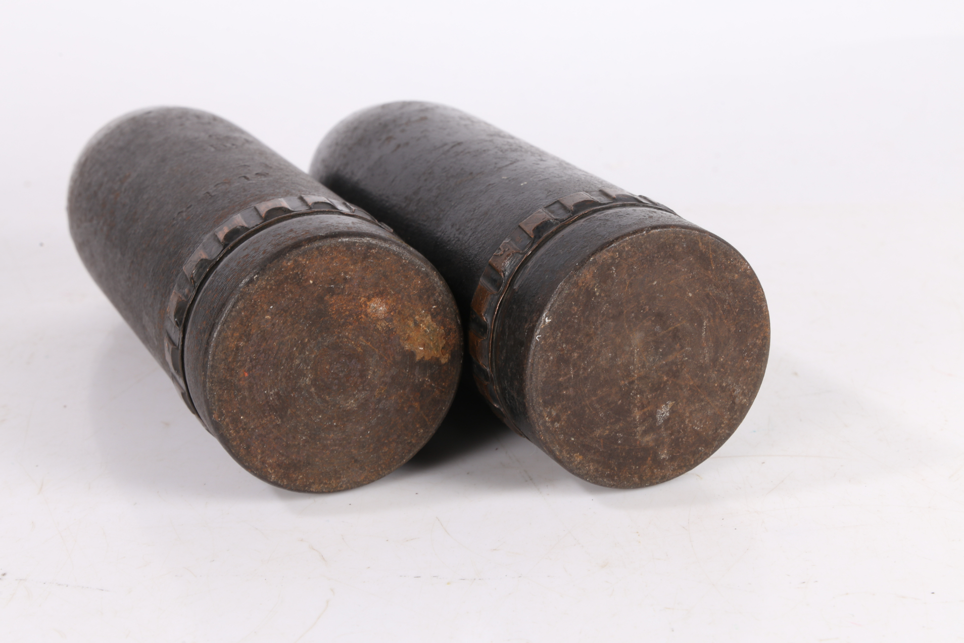 Two First World War British 18 Pdr projectiles, one dated 1918, the other rubbed but believed - Image 2 of 5