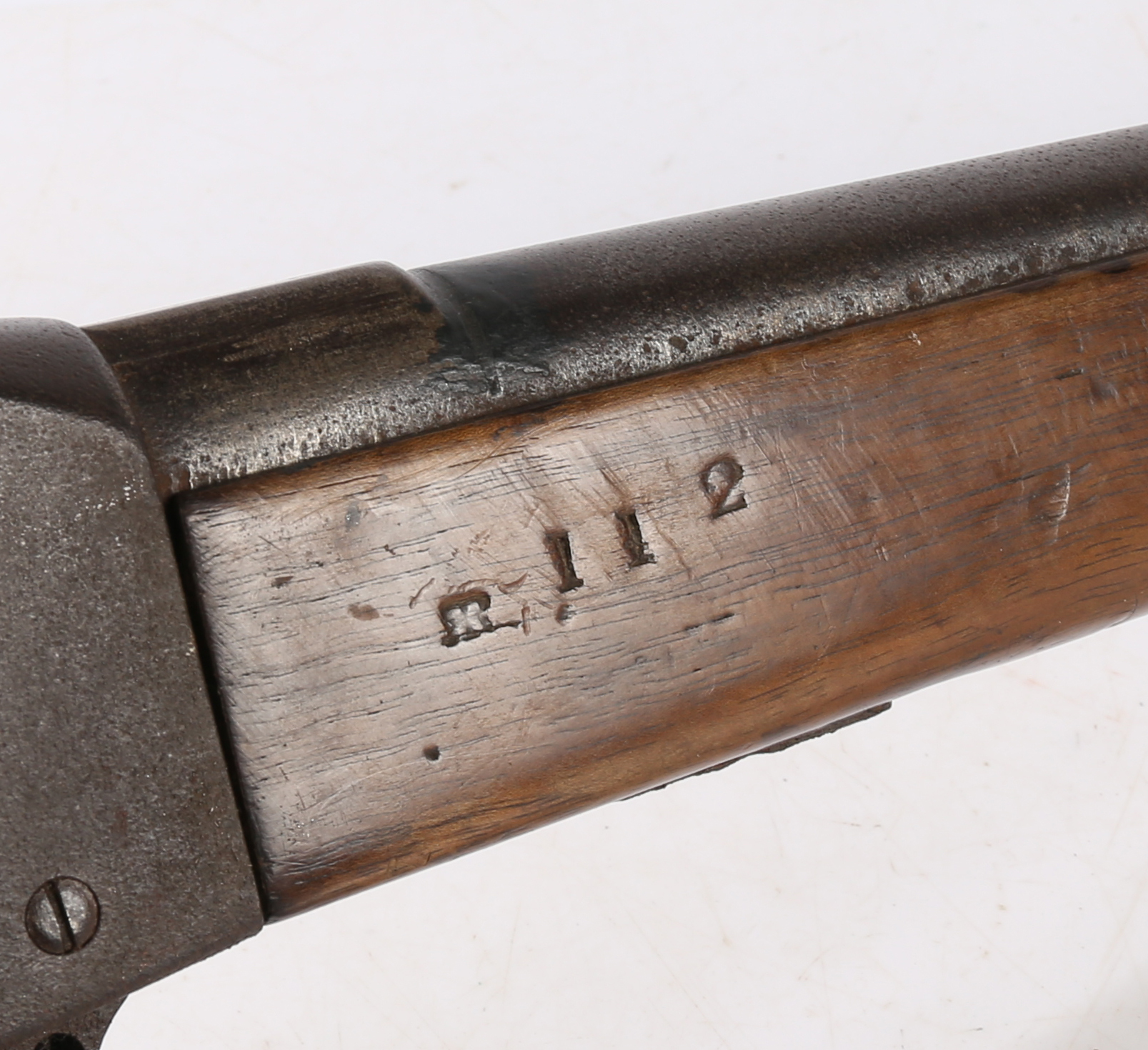 Martini Henry .450 calibre single shot breech loading carbine manufactured by Enfield, reciever - Image 2 of 5