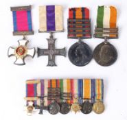 Boer War/First World War DSO, MC group of medals, Distinguished Service Order, held in fitted case