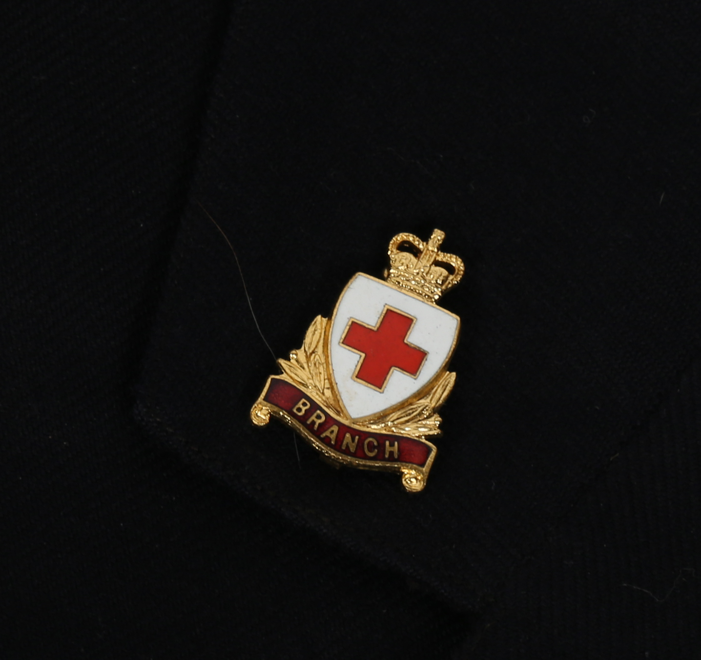 Grouping of British Red Cross uniforms, Jacket and Trousers, British Red Cross buttons - Image 6 of 10