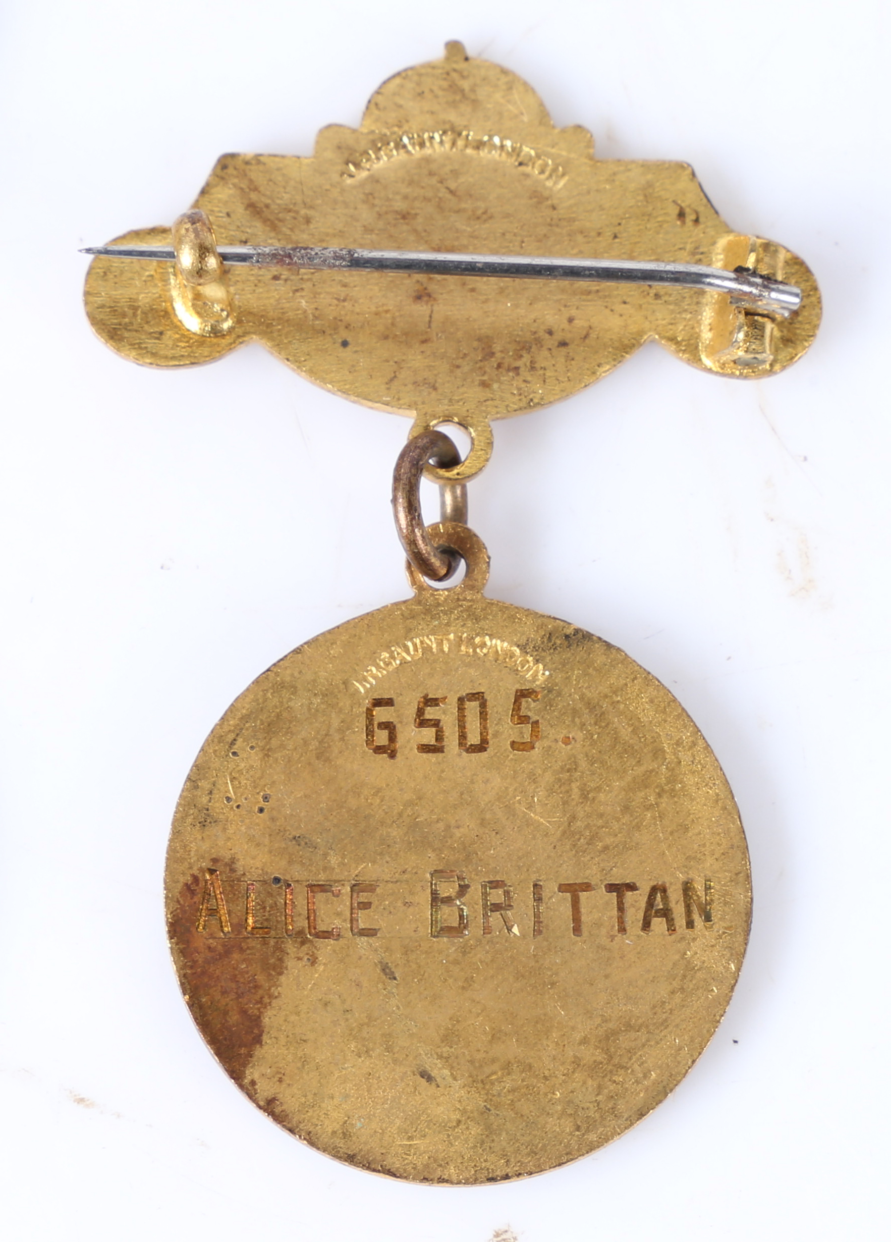 Group of attributed British Red Cross medals and badges, Scarce example of the short lived British - Image 18 of 40