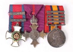 Boer War DSO group to Colonel Reginald Brittan, Sherwood Foresters, Distinguished Service Order, V.