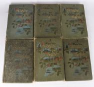 Six Volumes of The Navy & Army Illustrated magazines, dated from December 1895-June 1896, June-