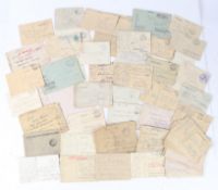 First World War family grouping of letters relating to a German U-Boat crewman, August Sander, a