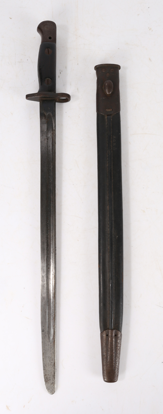 First World War unit marked British 1907 bayonet by Wilkinson, marked on one side of the ricasso - Image 3 of 3