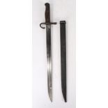 Second World War Japanese Type 30 Bayonet, for use with the Arisaka Type 30 rifle, early example