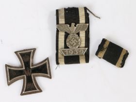 Second World War German Clasp to the Iron Cross Second Class (Spange zum Eisernen Kreuz 2. Klasse)