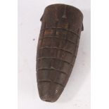 First World War, British No.22 Grenade Mk 1, 'Pippin' rifle grenade, marked 'TC16', felt to the