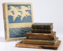 Books to include Omar Khayyam by Edward Fitzgerald with photogravures after Gilbert James, 1906,