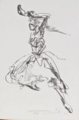 Tom Merrifield (British, b.1932) Dancer signed and numbered 8/150 in pencil, lithograph 43 x29cm (