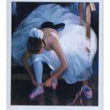 Sherree Valentine Daines (British, b.1959) 'The Pink Slipper' signed and numbered 99/195 (lower