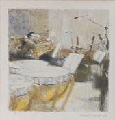 Bernard Dunstan, RA, PRWA, NEAC, (British, 1920-2017) The Rehearsal signed, dated 1979 and