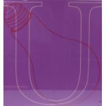 Michael Craig-Martin (Irish, b.1941) U, 2007 (from Alphabet) signed and numbered 21/41 in pencil (to