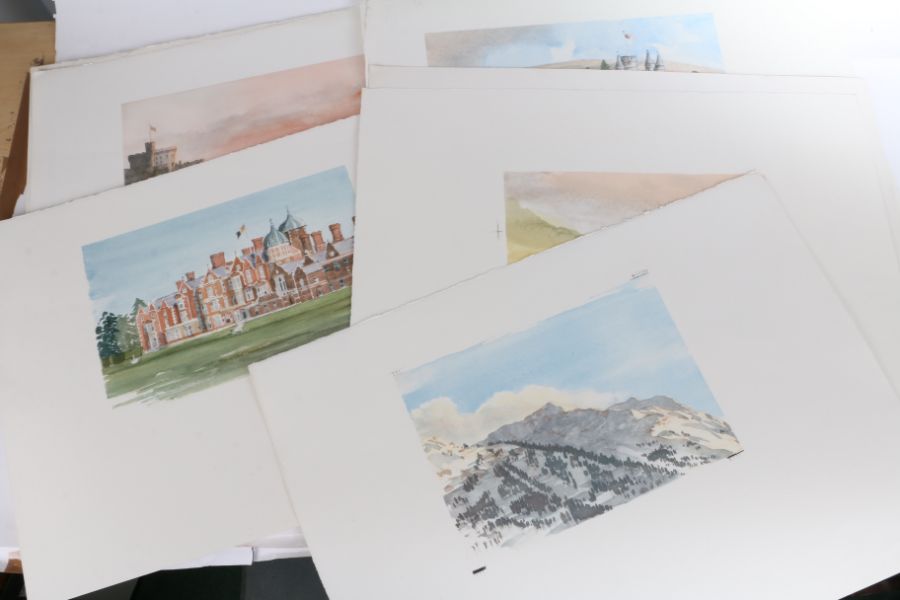 Curwen Press - a group of twenty nine lithographs, all unsigned. After various artists to include