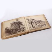 A. BEATO, H ARNOUX and ZANGAKI BROTHERS Egypt, 1880s-90s Album containing 38 albumen photographs,