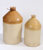 Steward Patteson, Finch & Co, Pockthorpe Brewery, Norwich stoneware flagon 33cm height together with