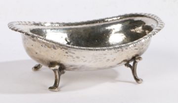 An 18th Century Italian silver bowl, Venice St. Mark's lion mark only, circa 1780, of oval form with