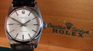 A Rolex Oyster Precision gentleman's stainless steel wristwatch, model no. 6426, case ref.