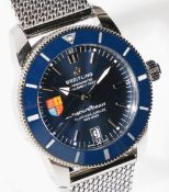 A Breitling Superocean "Royalty and Specialist Protection" Heritage B20 Automatic 42 gentleman's