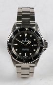 A Rolex Oyster Perpetual Submariner 660ft/200m gentleman's stainless wristwatch, model ref. 5513,