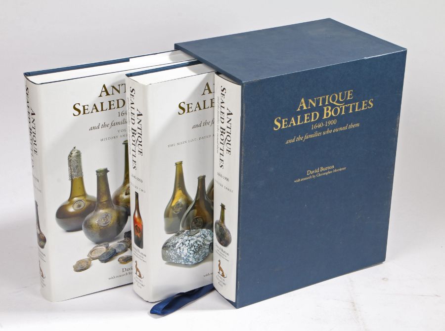 David Burton, Antique Sealed Bottles and the Families Who Owned Them 1640-1900, three vols. 2015,