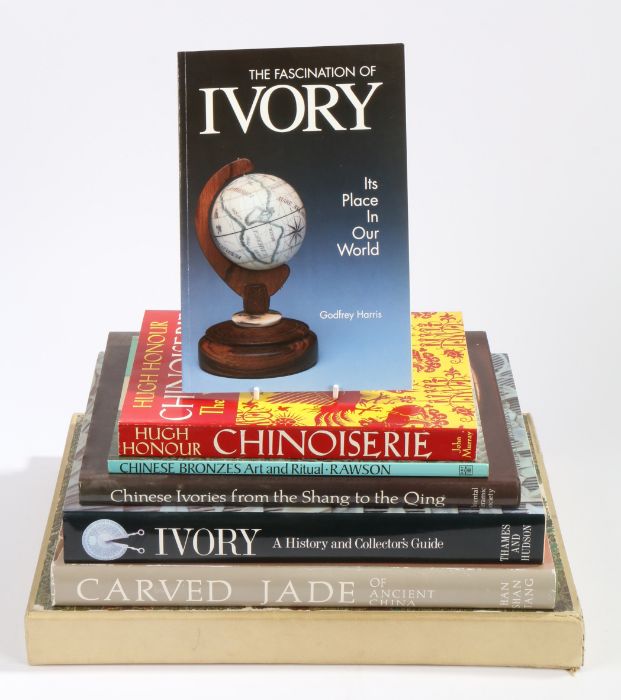 A collection of Chinese and oriental related reference books, the British museum Chinese Ivories