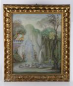 After Kay Nielsen (Danish, 1886-1957) "Old Luk-Oie" pastel 67 x 55cm (26.5" x 21.5")