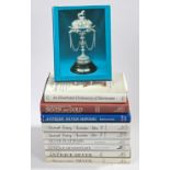 A collection of silver and gold reference books, Rabinovitch, Antique Silver Servers, Harold Newman,