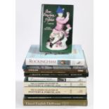 A collection of pottery and porcelain related reference books, Lipski & Archer, Dated English