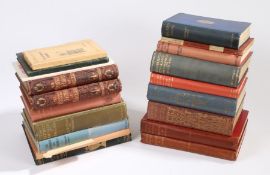 A collection of miscellaneous books, P H Ditchfield Vanishing England, Herbert Paul Queen Anne, A