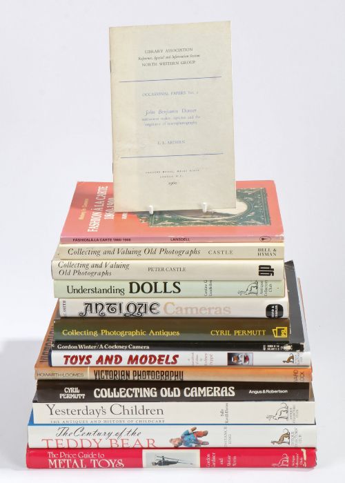 A collection of photography, camera and toy related reference books, Cyril Permutt, Collecting Old