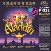 A Family group of up to eight for Aladdin pantomime at the Spa Pavilion Felixstowe, there will be