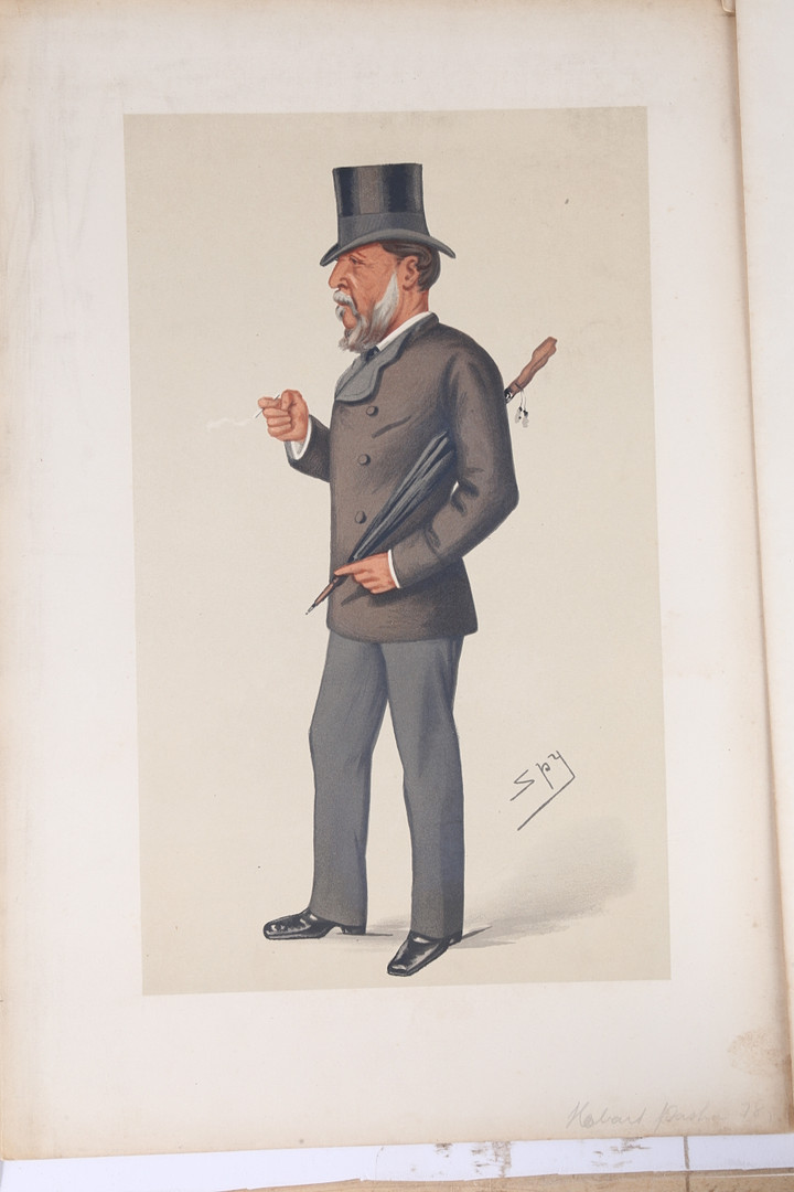 VANITY FAIR. A COLLECTION OF 18 CARICATURES, MOSTLY LATE 19TH-CENTURY, COLOUR PROOF. - Image 3 of 4