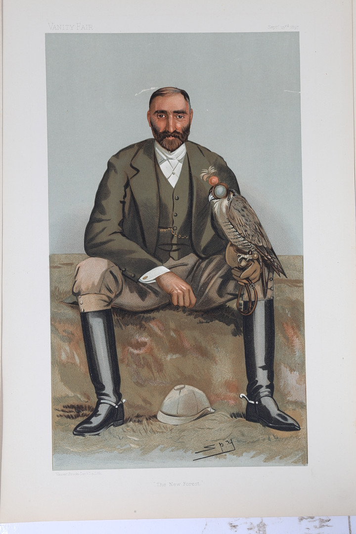VANITY FAIR. A COLLECTION OF 8 CARICATURES, MOSTLY LATE 19TH-CENTURY, COLOUR LITHOGRAPHIC. - Image 3 of 3