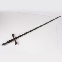 A GERMAN 'CRUSADER' SWORD, CIRCA 1600.