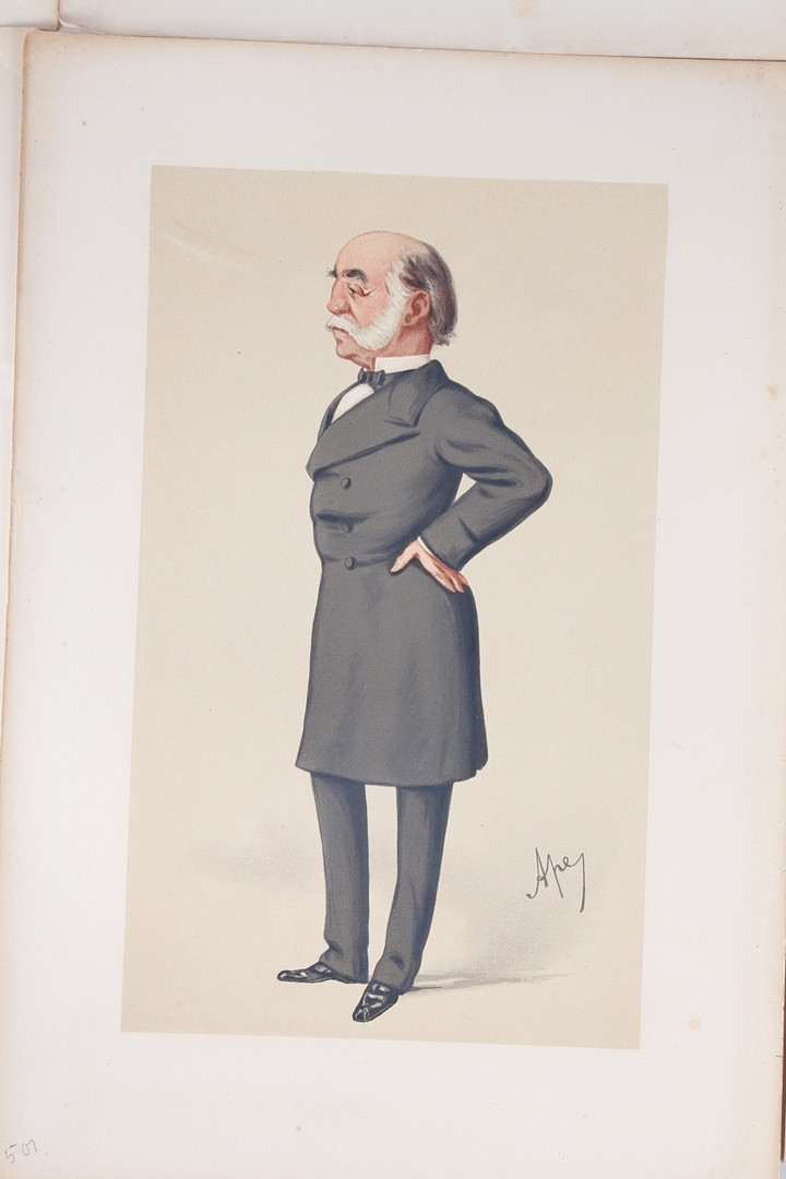 VANITY FAIR. A COLLECTION OF 18 CARICATURES, MOSTLY LATE 19TH-CENTURY, COLOUR PROOF. - Image 2 of 4