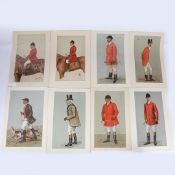 VANITY FAIR. A COLLECTION OF 26 CARICATURES, MOSTLY LATE 19TH-CENTURY, COLOUR LITHOGRAPHIC.