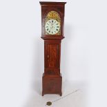 A 19TH CENTURY MAHOGANY CASED LONGCASE CLOCK BY WILLIAM MILLER OF ABERDEEN.
