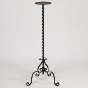 WROUGHT IRON CANDLE STAND.