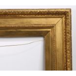 19th century English 'Watts' picture frame - rebate size 30in x 20in