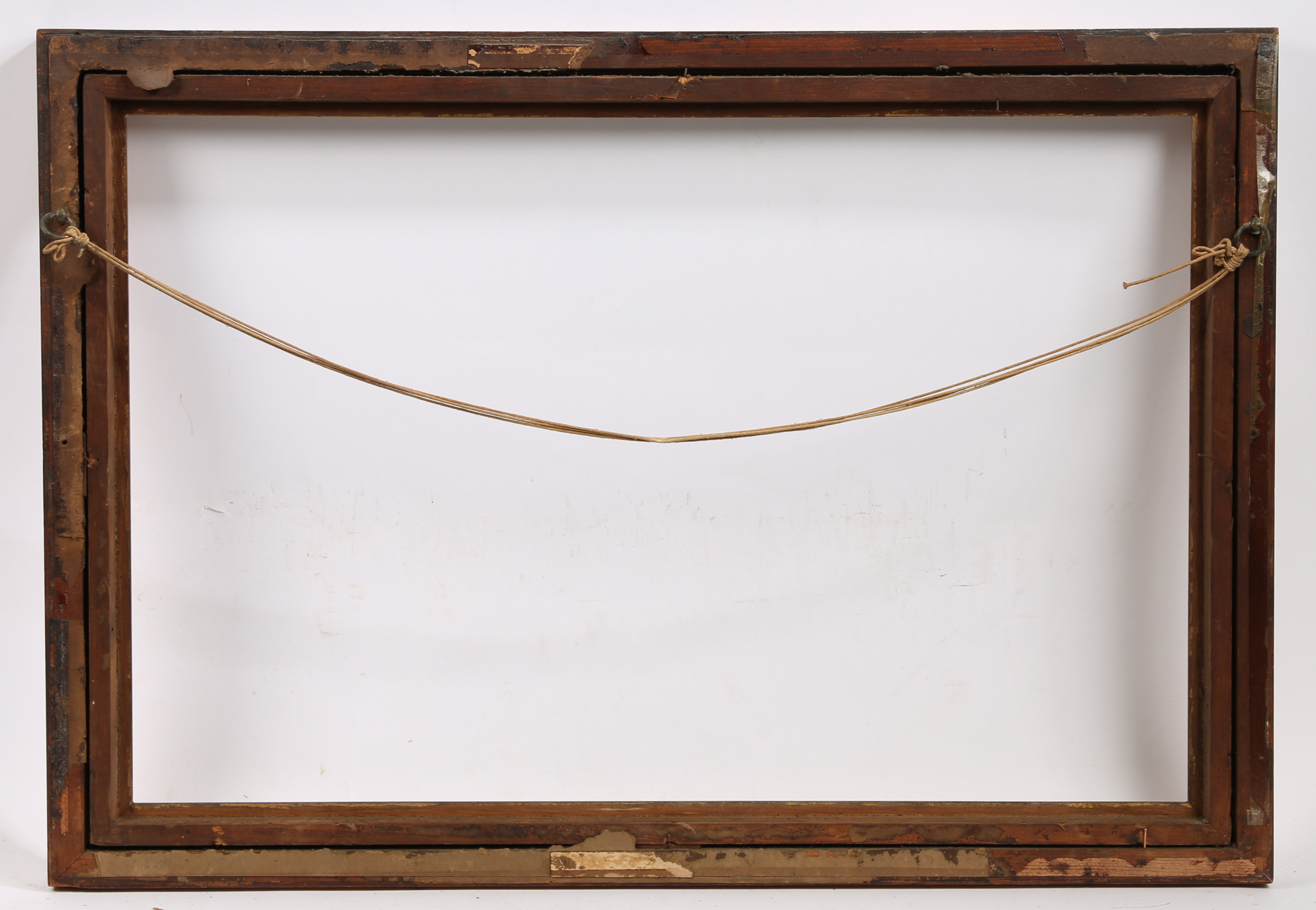 Group of five 19th century maple frames - rebate size 27in x 18in (5) - Image 13 of 25