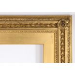 19th century running classical pattern picture frame - rebate size 13in x 10.5in