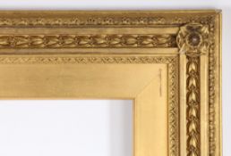 19th century running classical pattern picture frame - rebate size 13in x 10.5in