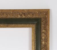 20th century Italian style running pattern picture frame - rebate size 22in x 18in