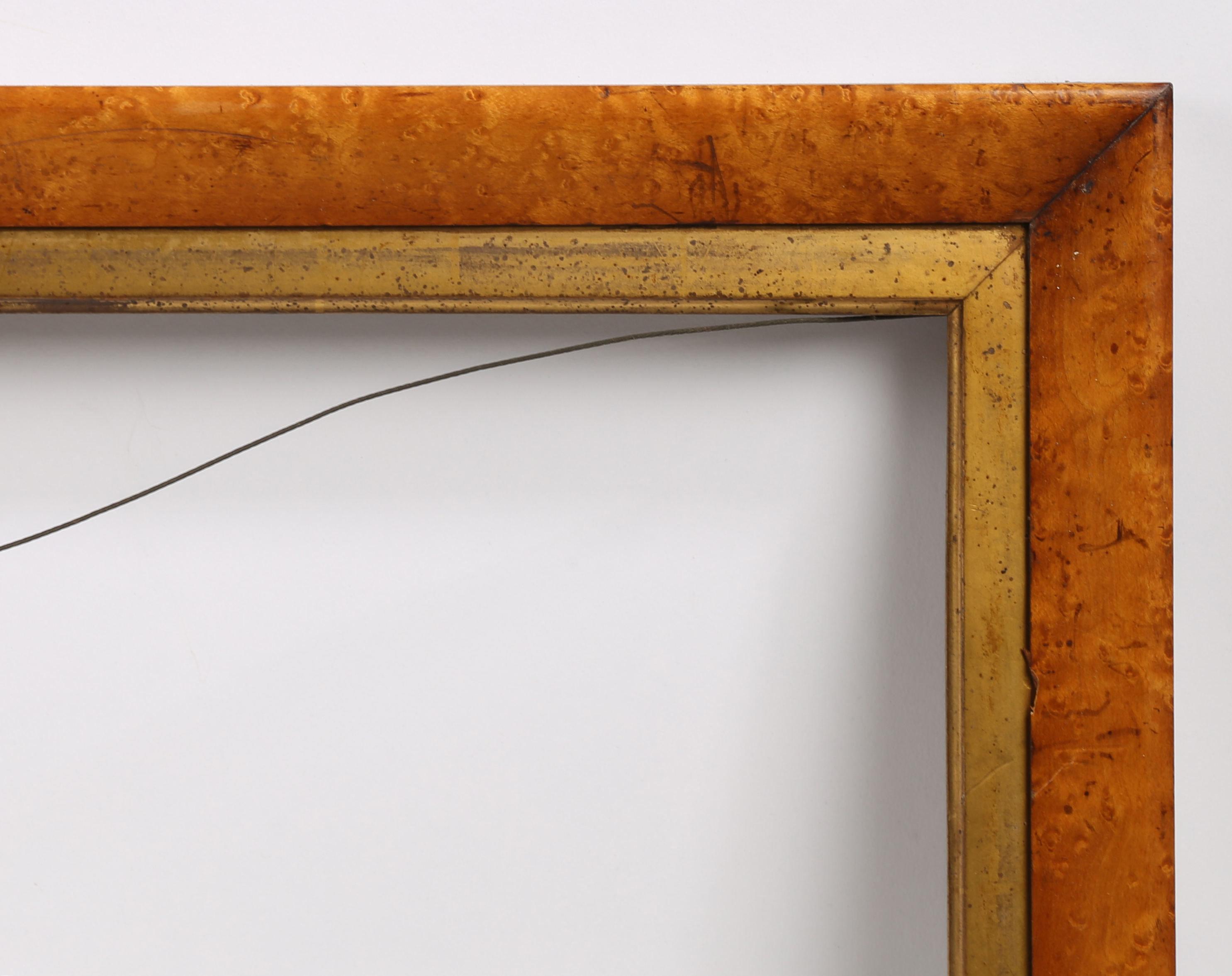 Group of five 19th century maple frames - rebate size 27in x 18in (5) - Image 12 of 25