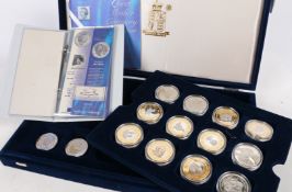 Royal Mint The Queen Mother 2000 centenary collection of twelve silver proof coins from Great