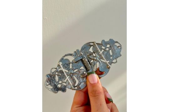 Antique Large Belt Buckle - Image 3 of 3