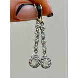 Amazing Diamond Drop Earrings